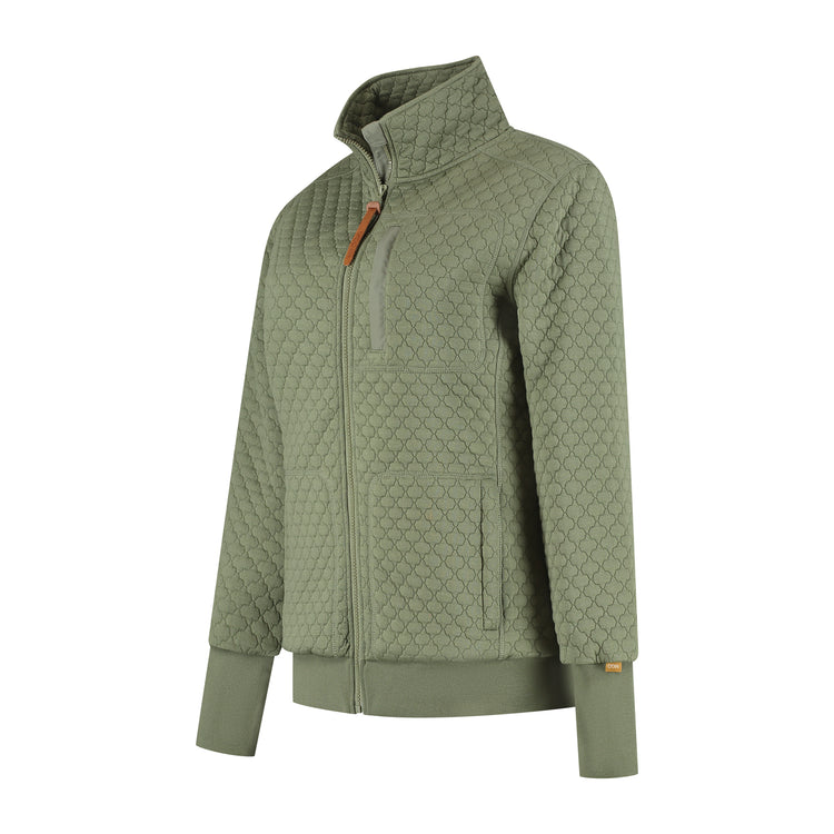 Flo Women - Outdoor cardigan - Green FL