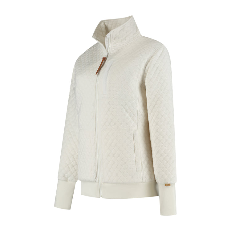 Flo Women - Outdoor cardigan - Off-white FL