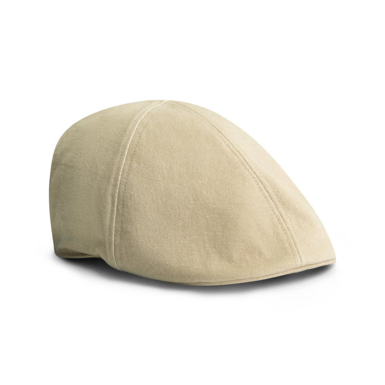 Bourne Unisex - Flat cap - Cotton - Sand ACC1