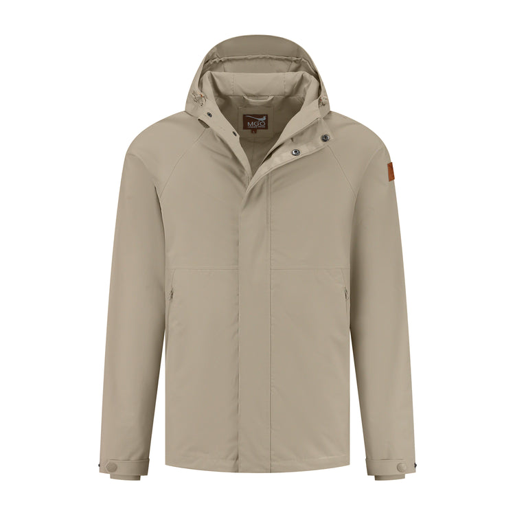 Sid Men - Hardshell jacket - Waterproof - Taupe F