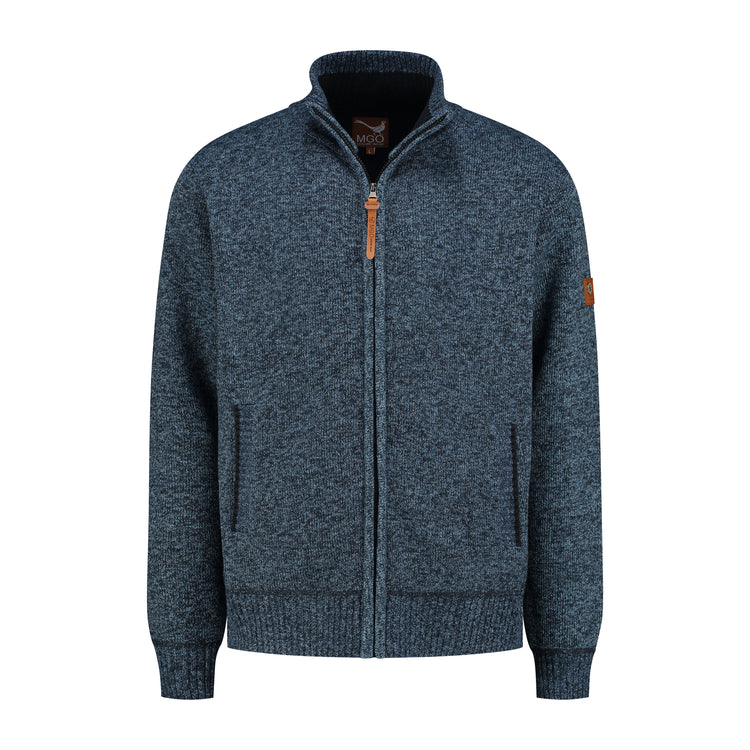 Pine Men - Cardigan - Blue F