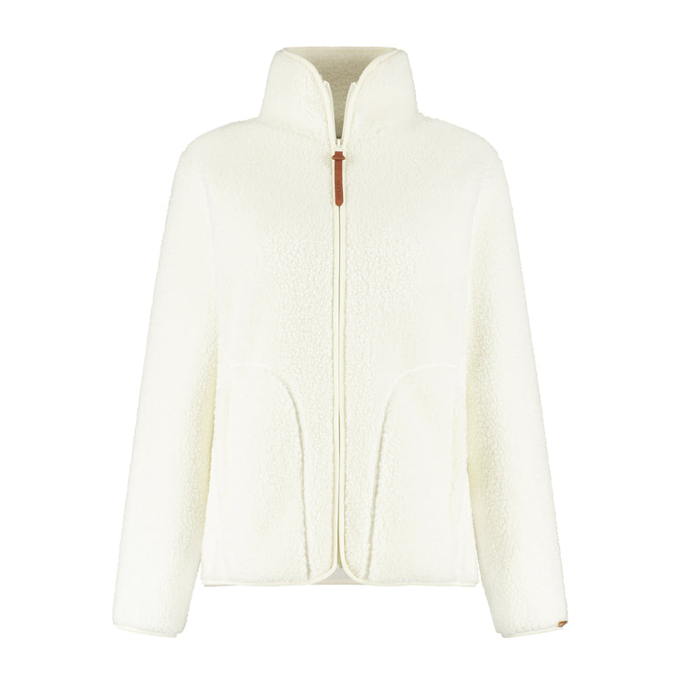 Tara Women - Outdoor Vest - Teddy - Off-White F