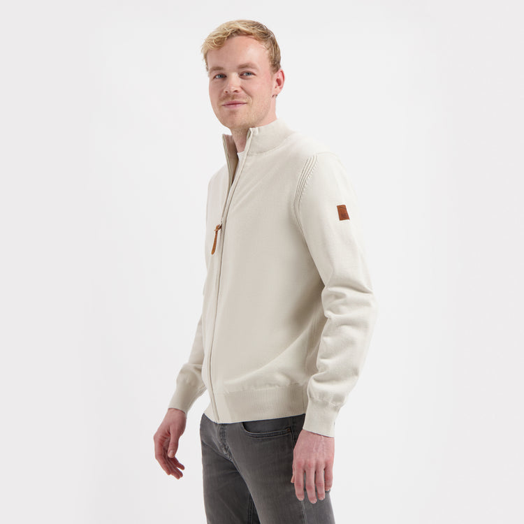 Blake Men - Outdoor cardigan - Sand MV