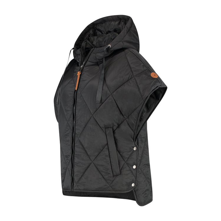 Leah Women - Bodywarmer - Lightweight jacket - Black FL