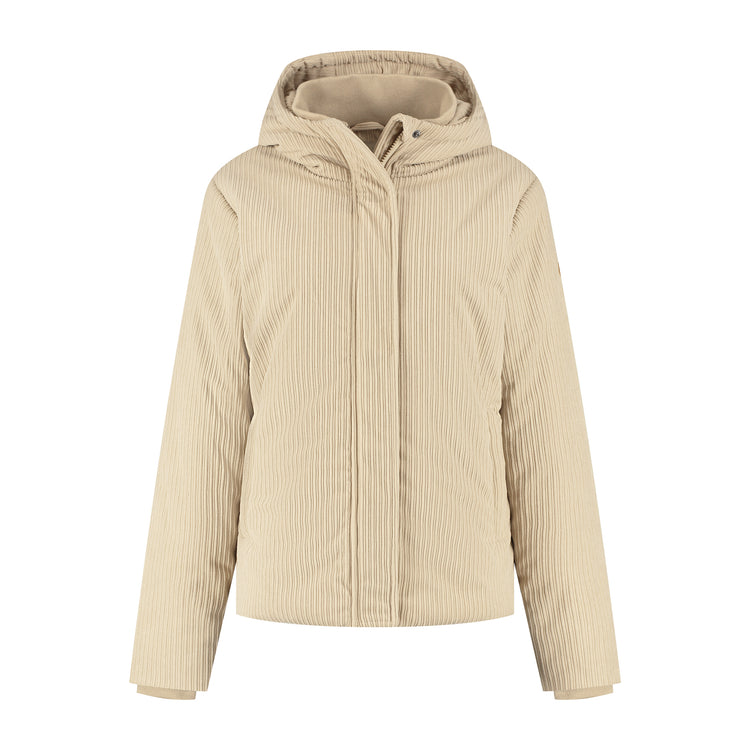 Steffy Women - Winter Jacket - Corduroy - Sand F