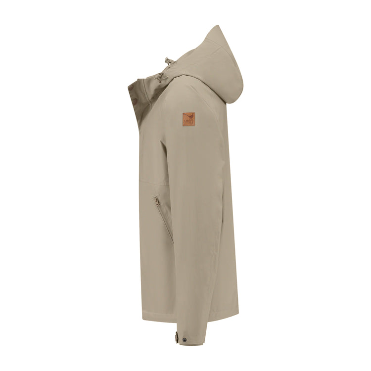 Sid Men - Hardshell jacket - Waterproof - Taupe L