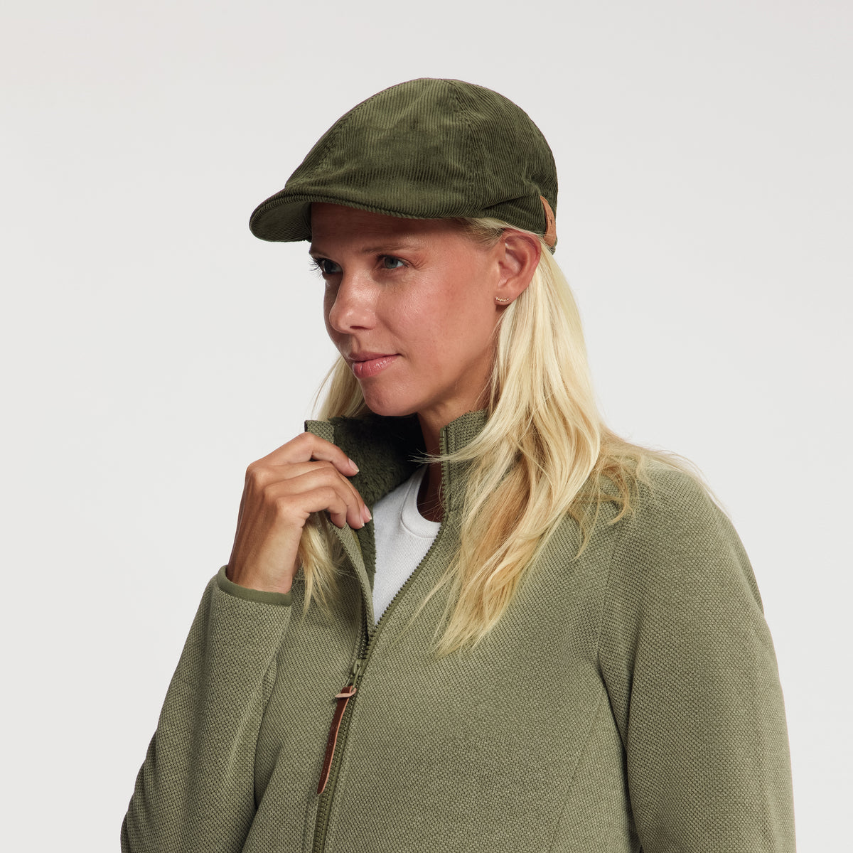 Tay - Unisex Flat Cap - Dark Green MV