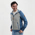 Cody Men - Outdoor cardigan - Fleece lining - Blue MV