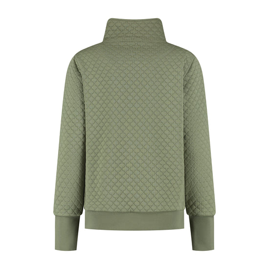 Flo Women - Outdoor cardigan - Green B