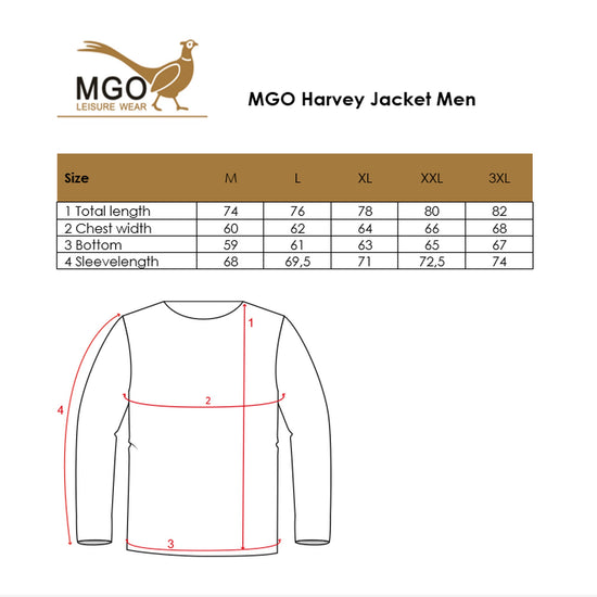 Harvey Men - Mid-season jacket - Green SC