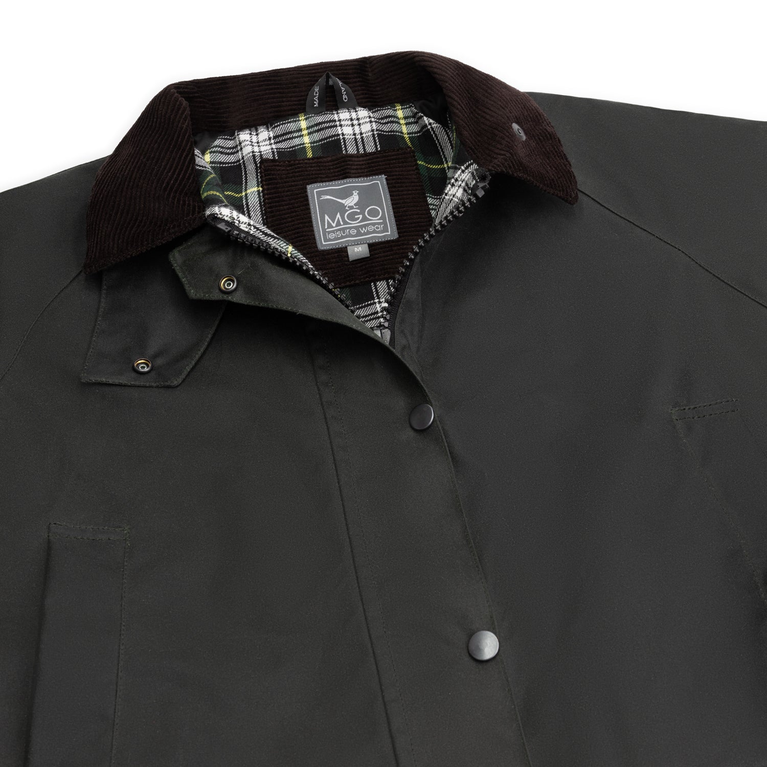 Carrie - Wax jacket - Lady - Olive DCB