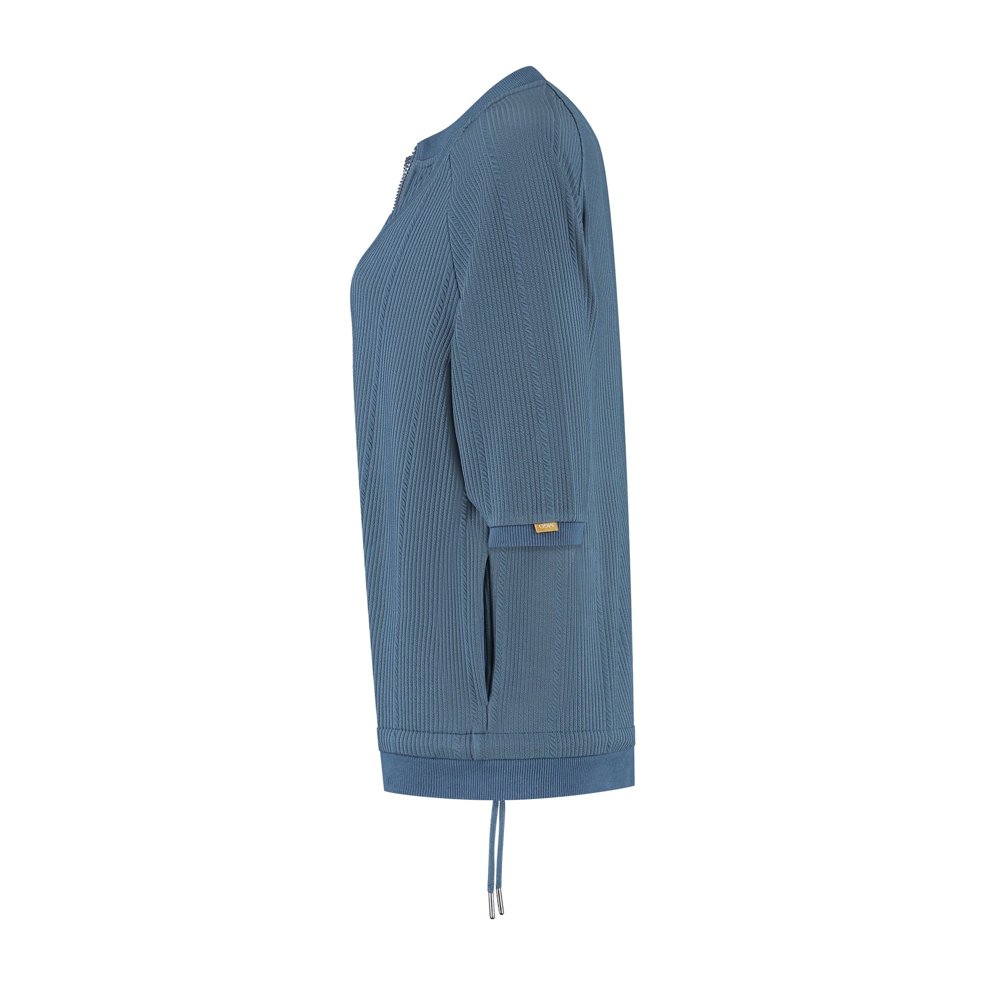 Yule Women - Cardigan - Short sleeves - Blue L