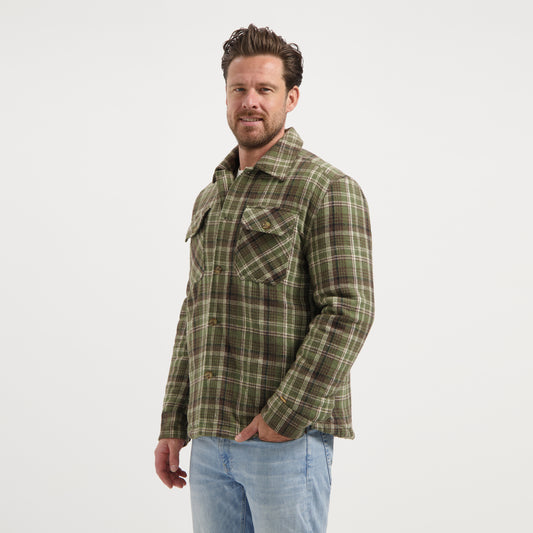 Duke Men - Shacket - Lightweight jacket - Padded shirt - Green MV