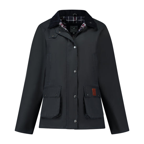 Carrie - Wax jacket - Lady - Navy F