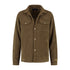 Zain Men - Overshirt - Fleece cardigan - Dark brown F
