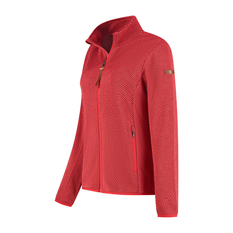 Lucy Men - Outdoor cardigan - Red FL