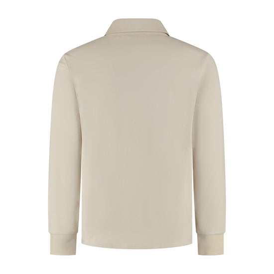 Penn Men - Outdoor cardigan - Fleece lining - Sand B