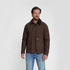 Wesley Men - Barn Jacket - Dark Brown MV