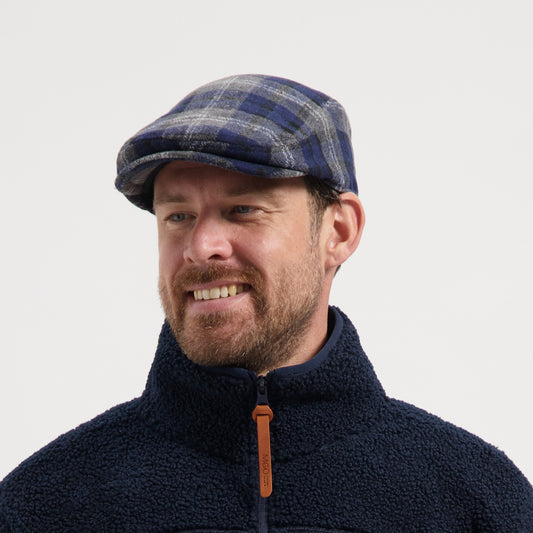 Bodmin Men - Cap - Wool Blend - Blue MV