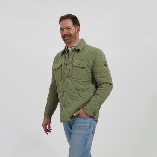 Harvey Men - Mid-season jacket - Green MV