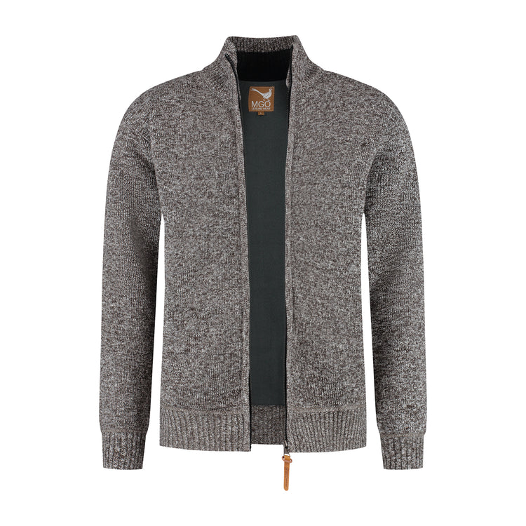 Pine Men - Cardigan - Brown CVO