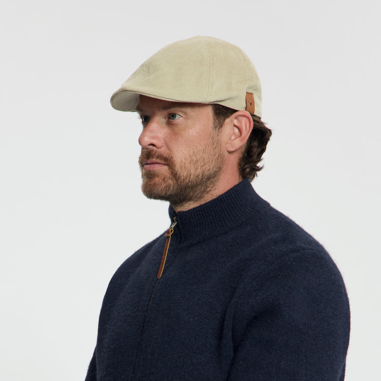 Tay - Unisex Flat Cap - Sand MV2
