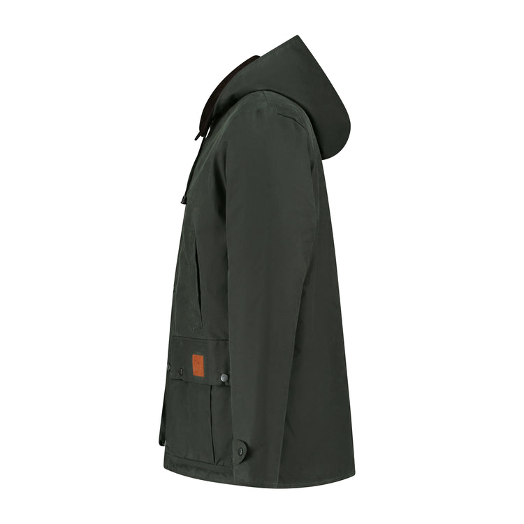 Brandon - Wax jacket - Men - Olive L
