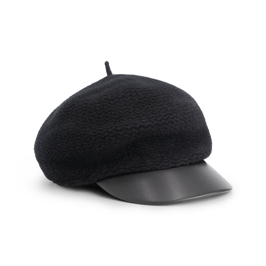 Mandy Women - Cap - Wool - Black ACC1
