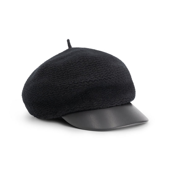 Mandy Women - Cap - Wool - Black ACC1