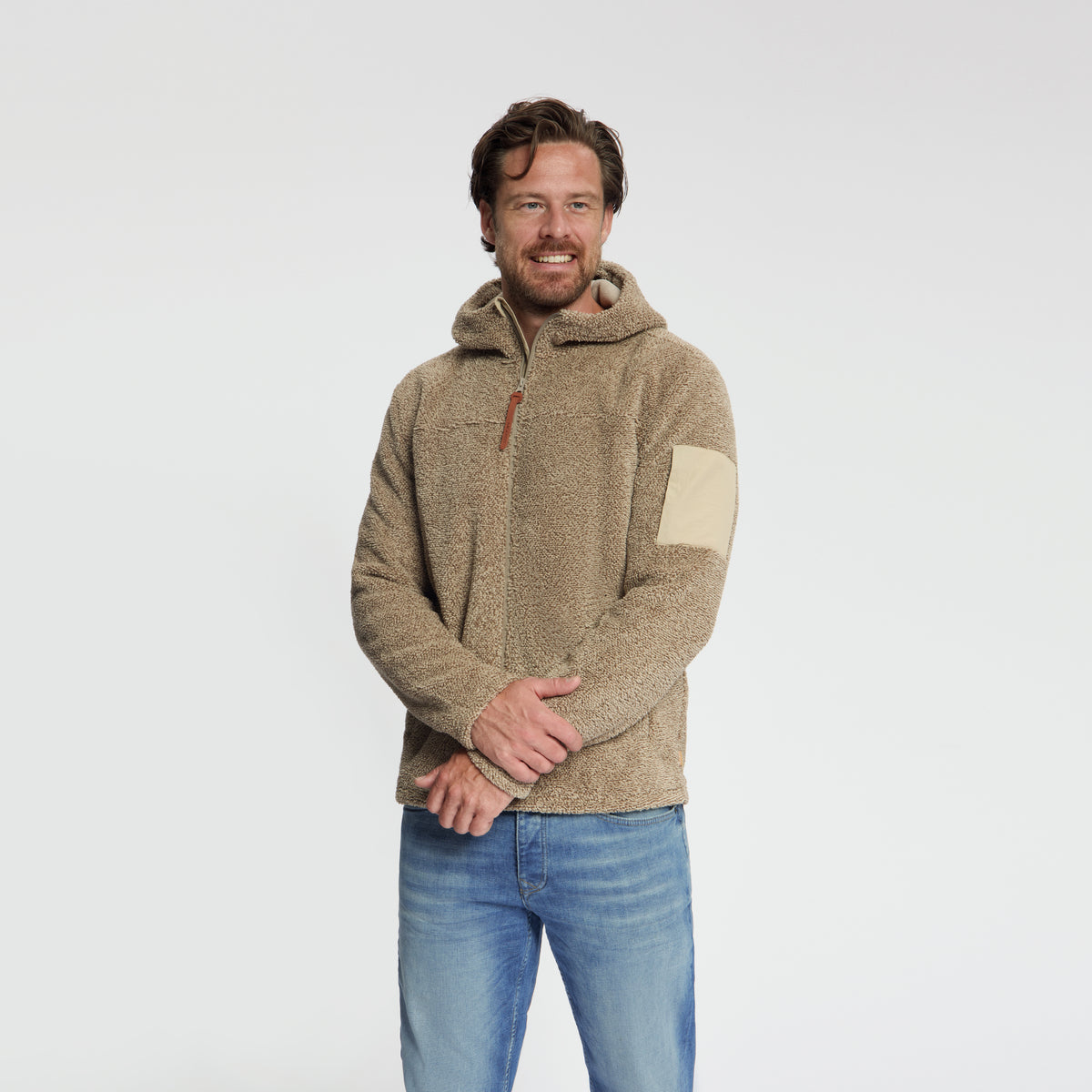 Lucas Men - Outdoor Vest - Teddy - Sand MV