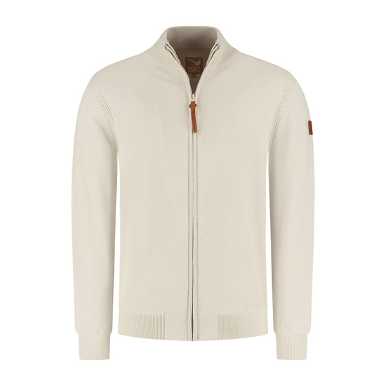 Blake Men - Outdoor cardigan - Sand F