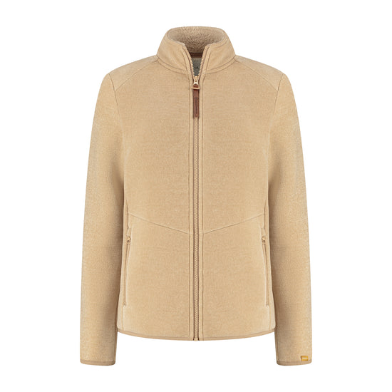 Holly Women - Outdoor Vest - Fleece - Sand F