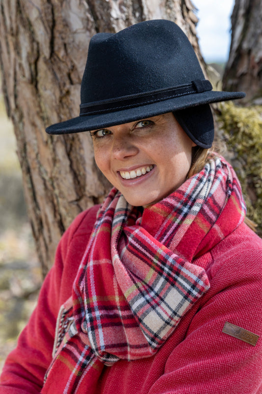 Taylor - Felt Hat - Unisex - Black ACC2