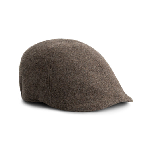 Thorne Men - Flat Cap - Wool Blend - Brown ACC1