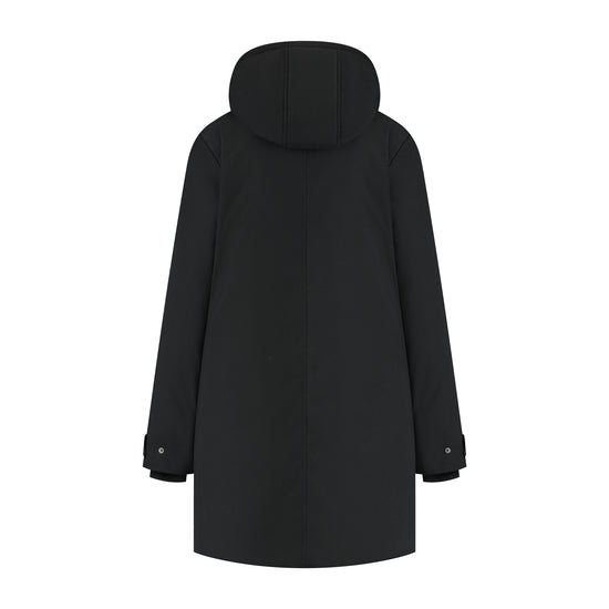 Sarah Women - Mid-Length Winter Coat - Black B