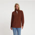 Nia Women - Mid-length outdoor vest - Brown MV
