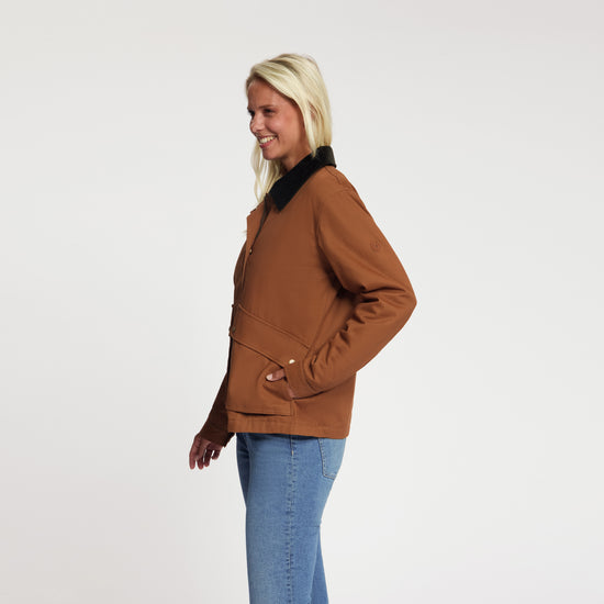 Winnie Women - Barn Jacket - Brown MV2