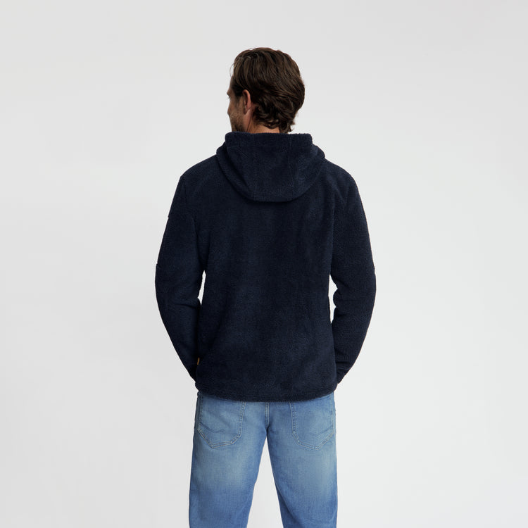 Lucas Men - Outdoor Vest - Teddy - Navy MV3