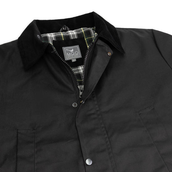 Brandon - Wax jacket - Men - Black DCB