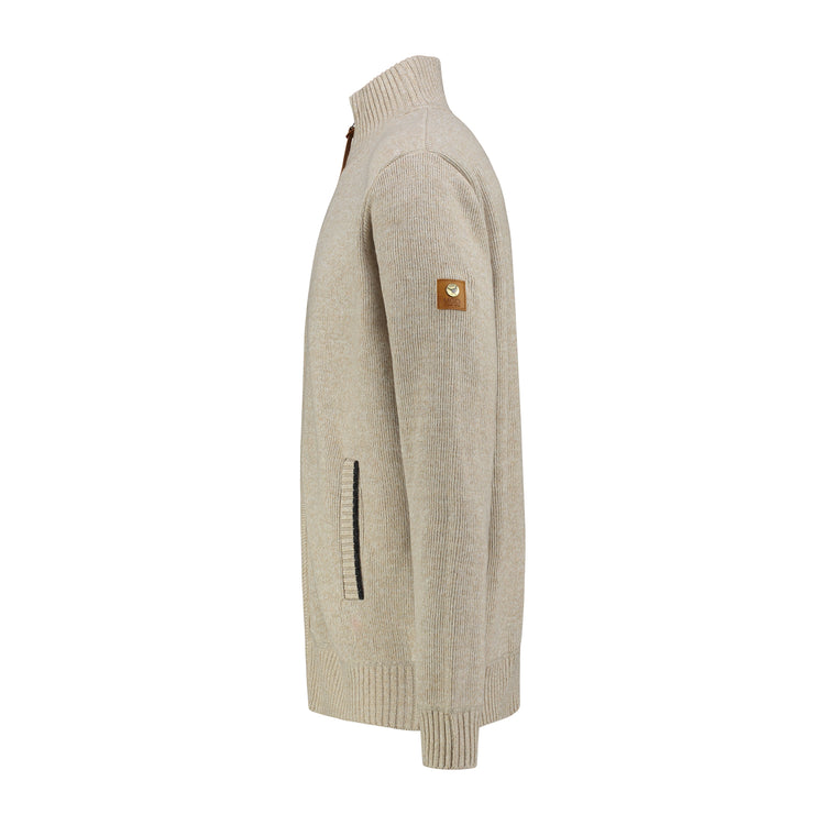 Pine Men - Cardigan - Beige L