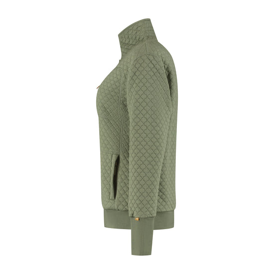 Flo Women - Outdoor cardigan - Green L