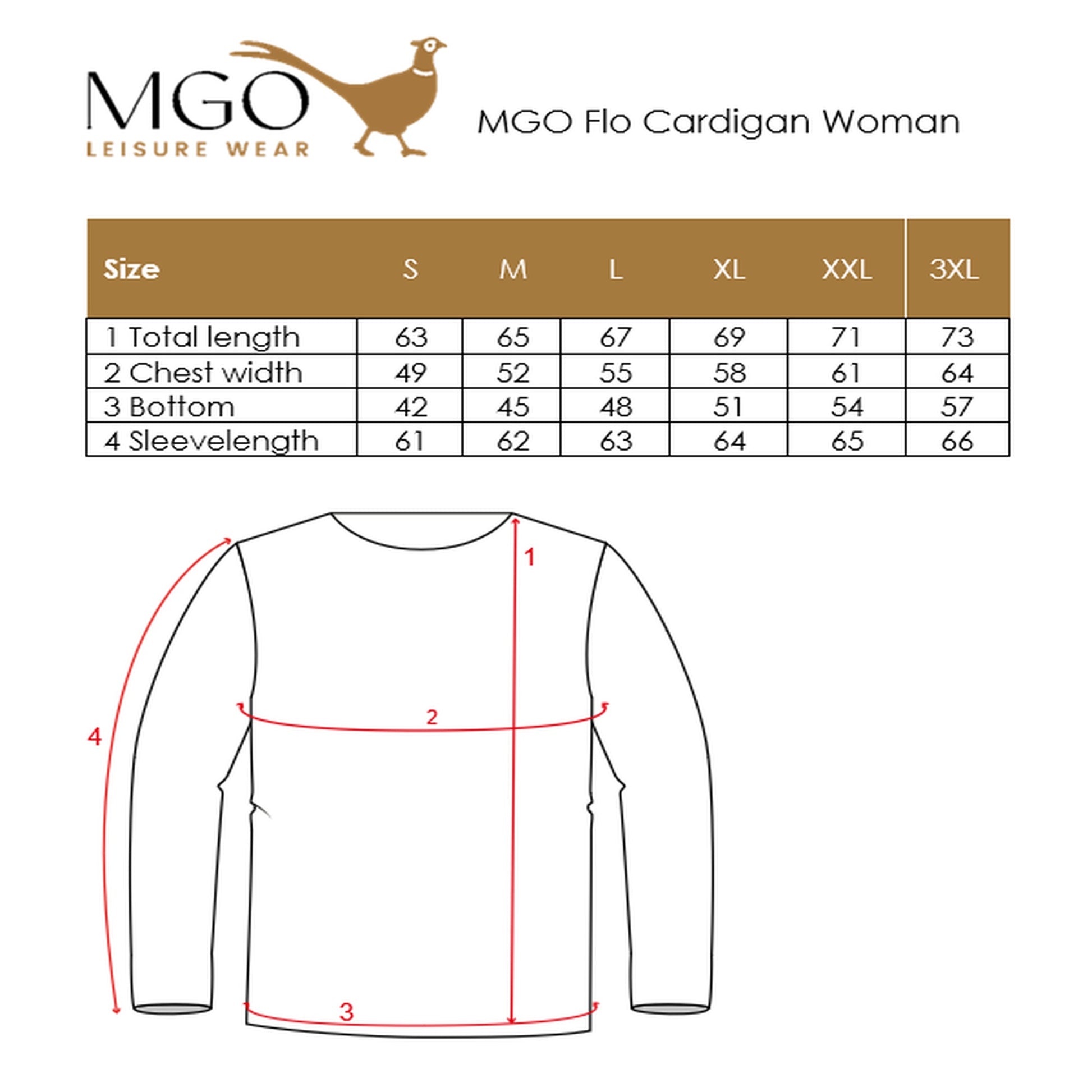 Flo Women - Outdoor cardigan - Pink SC