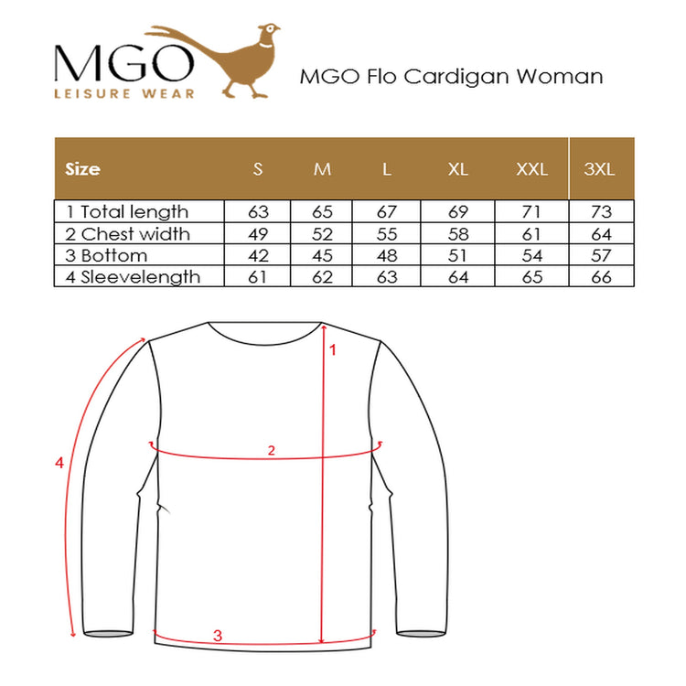 Flo Women - Outdoor cardigan - Pink SC