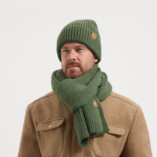 Hayle Men - Beanie - Green MV