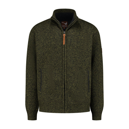 Pine Men - Cardigan - Olive F