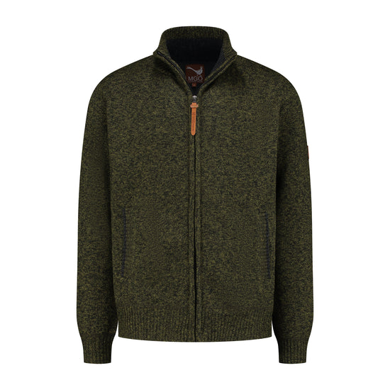 Pine Men - Cardigan - Olive F