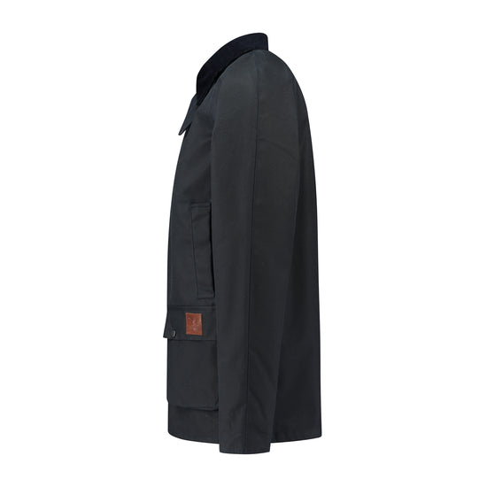Boris - Wax jacket - Men - Navy L