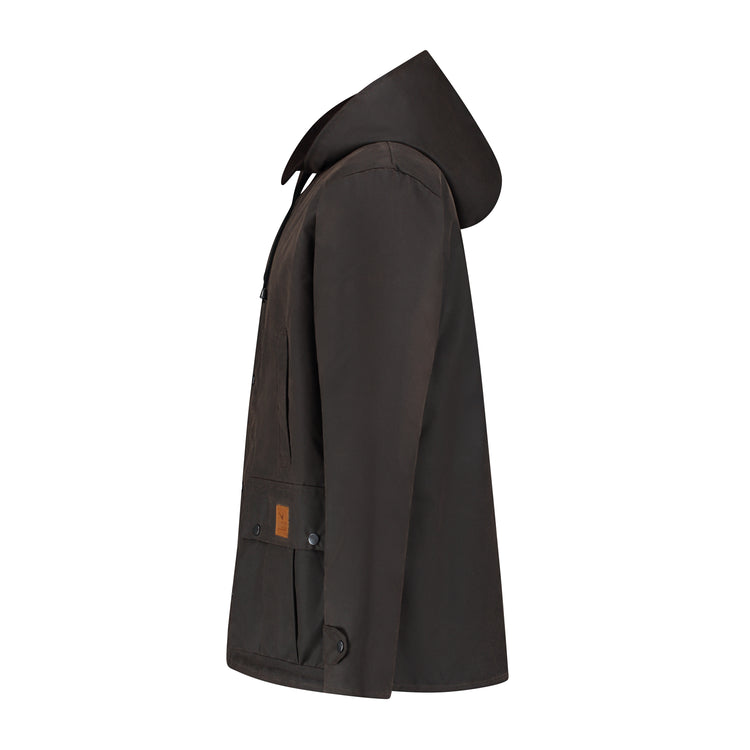 Brandon - Wax jacket - Men - Brown L