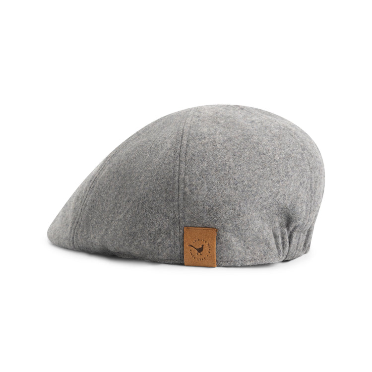 Thorne - Flat Cap - Wool Blend - Gray