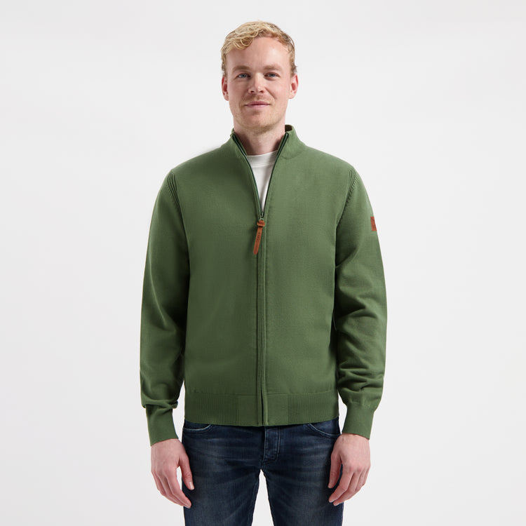 Blake Men - Outdoor cardigan - Green MV